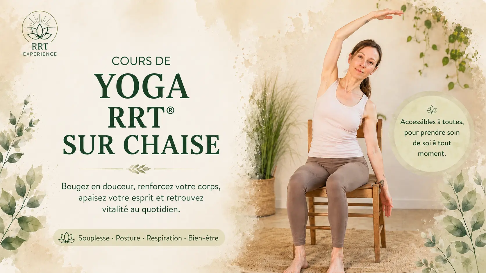 Cours de Yoga sur Chaise RRT