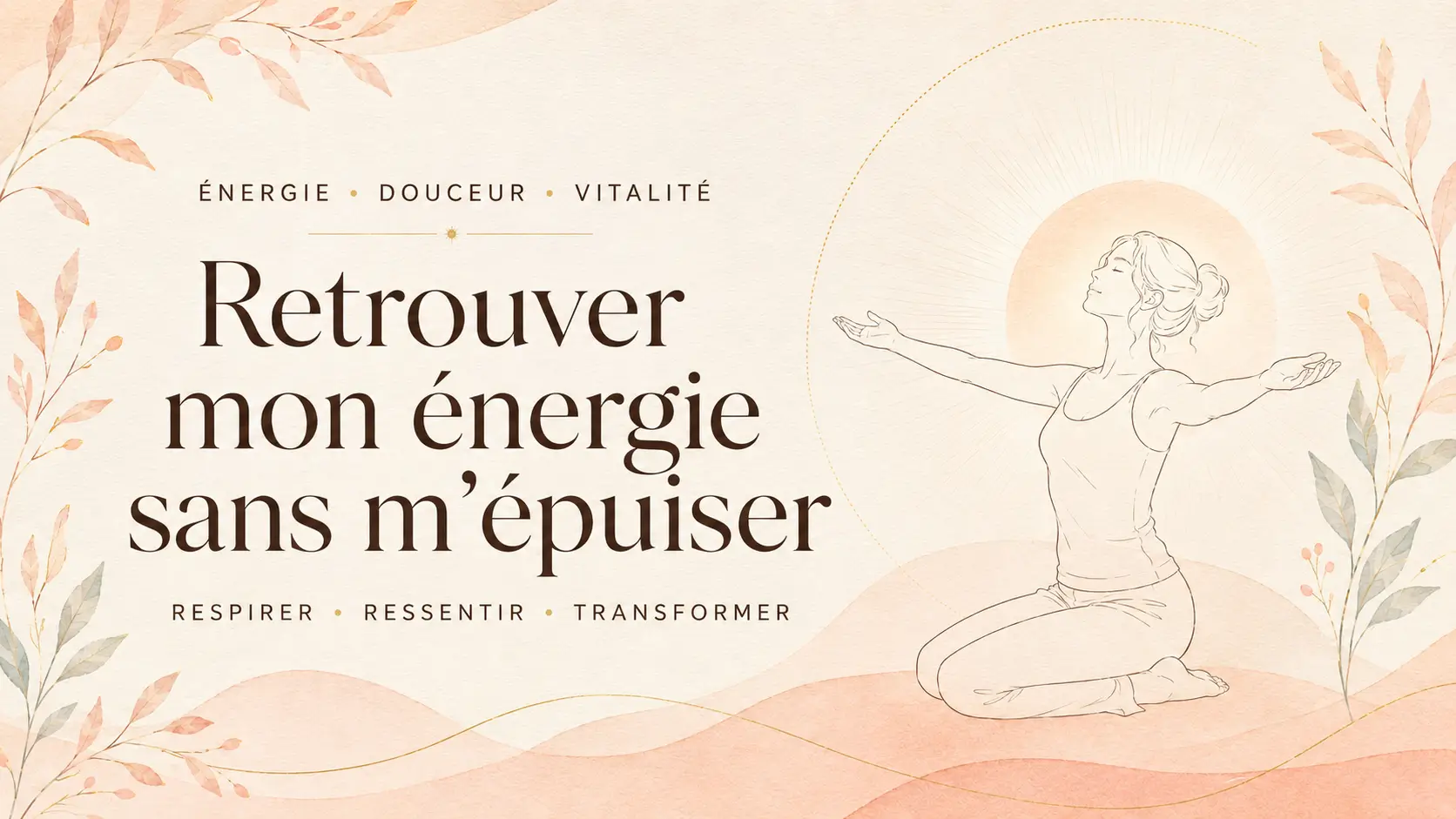 Retrouver mon énergie sans m’épuiser